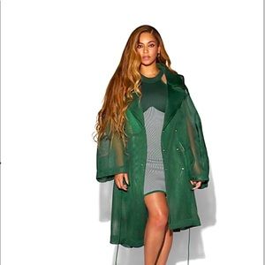 adidas x IVY PARK mesh green jacket